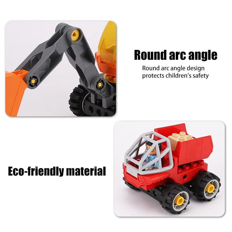 Voertuigvliegtuigmachines Monteer grote bouwsteen Educatief STEM-speelgoed ﻿ 45002 Science Engineering Technology Bricks Set ﻿