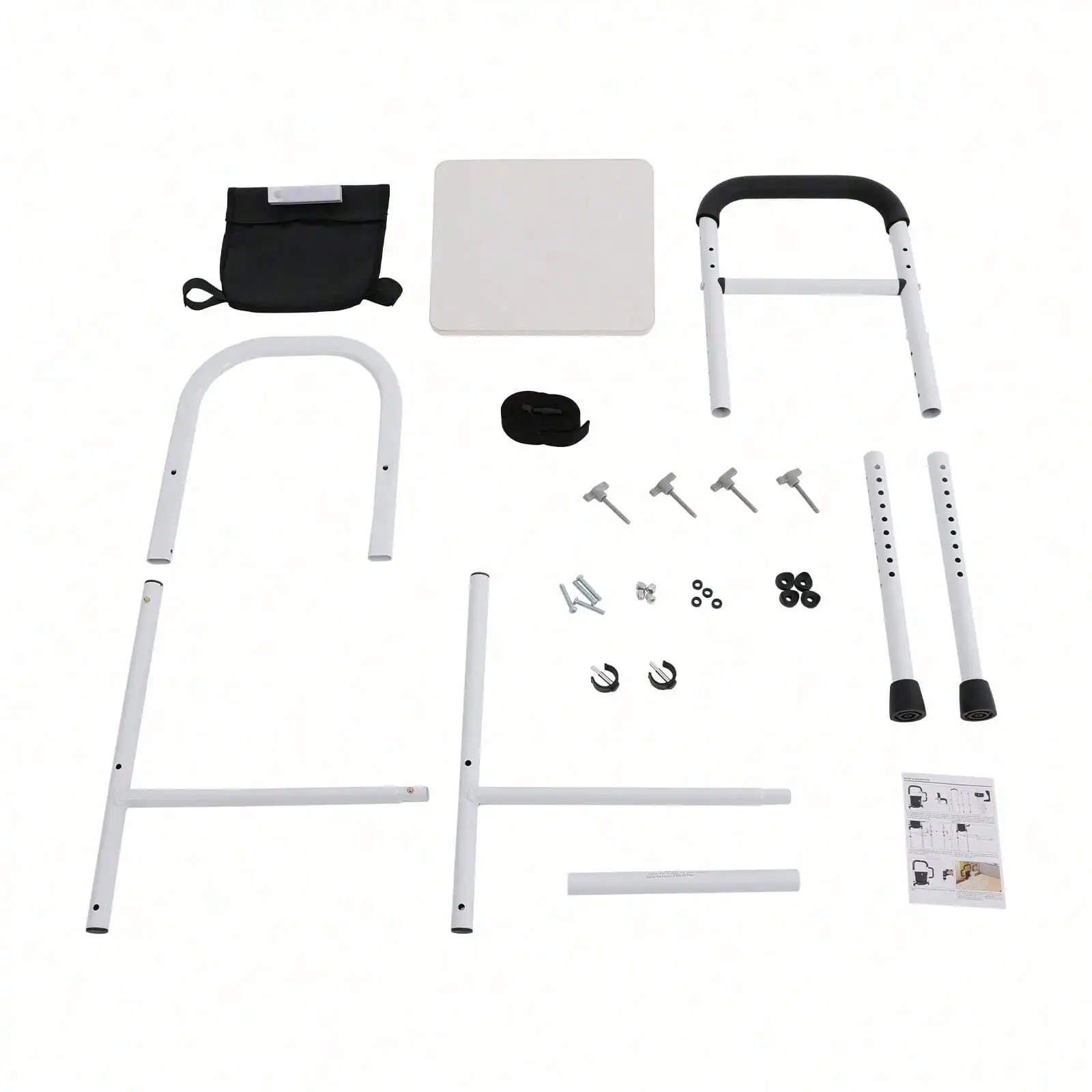 Поручни для кровати для безопасности пожилых людей, вспомогательная ручка для пожилых людей, ограждение для кровати для взрослых, регулируемая по высоте поручень для стоячей кровати