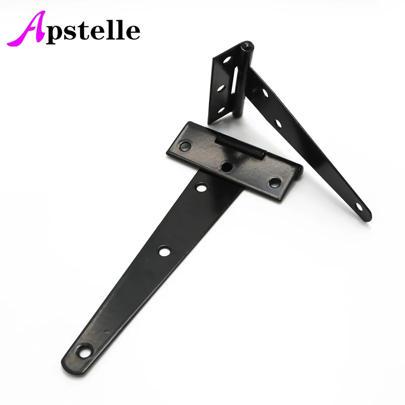 Apstelle 1 шт. 4/5/6/8 дюймов, железная петля, петля для шкафа, садовый сарай, деревянные дверные ворота для коридора, дверная мебель