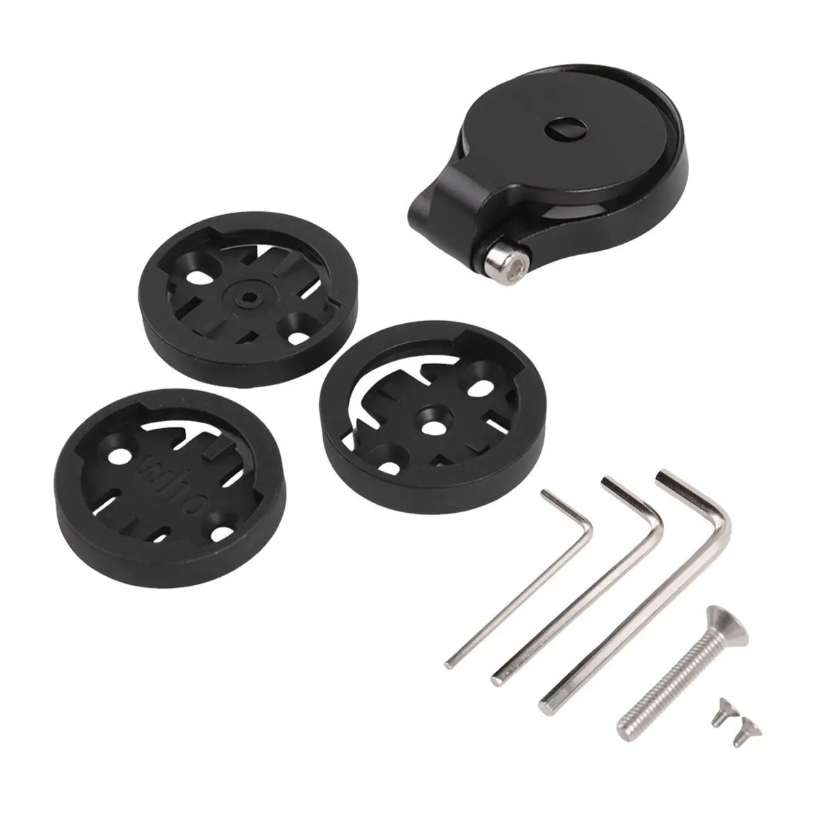NEWRoad Mountian Bike Stem Handlebar Adjustable Bicycle Computer Holder for Garmin Wahoo Bryton