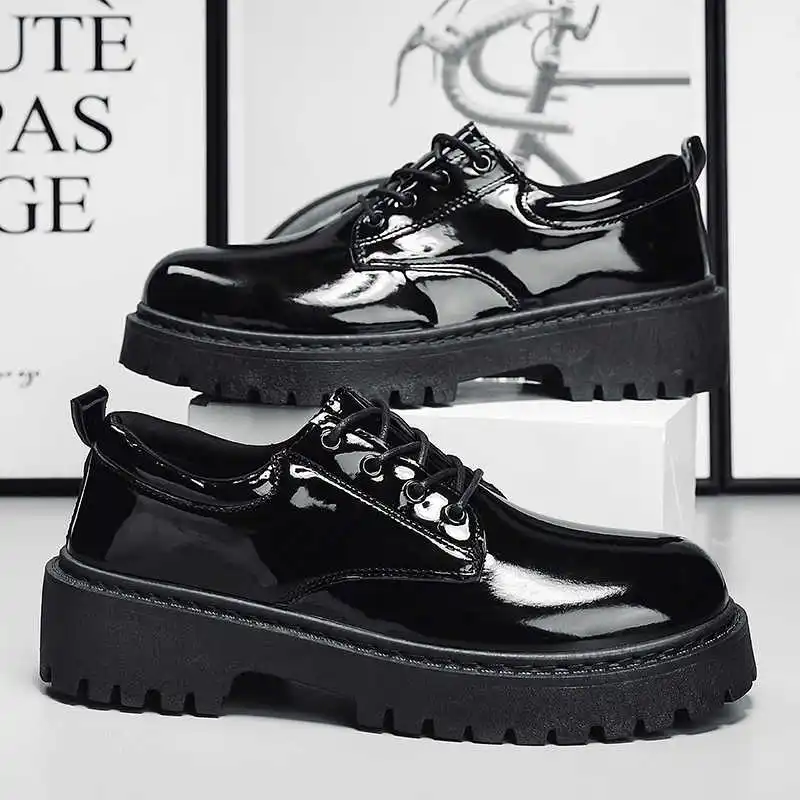 

Normal Leather Hairdressing Special For Man Casual Walk Shoes Men's Sneakers 43 Sports Vietnam Designer Holiday All Brand