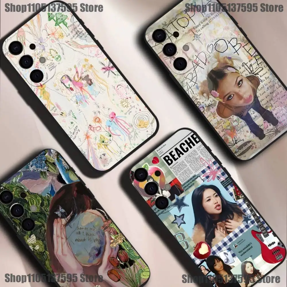 

beabadoobee Beatopia Phone Case For Samsung S25,S24,S21,S22,S23,S30,Ultra,S20,Plus,Fe,Lite,5G Black Cover