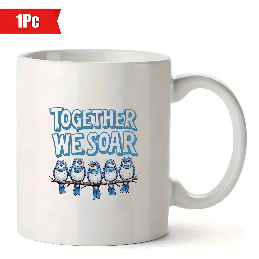 Кружка с рисунком щенка французского бульдога, 11 унций, детская чашка для холодных и горячих напитков, рождественский семейный офисный подарок