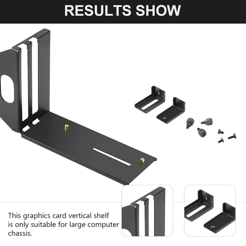 Desktop Video Card Extension Bracket For Graphics Card Holder Vertical Stand Case PCI-E GPU Extension Wire Vertical Bra