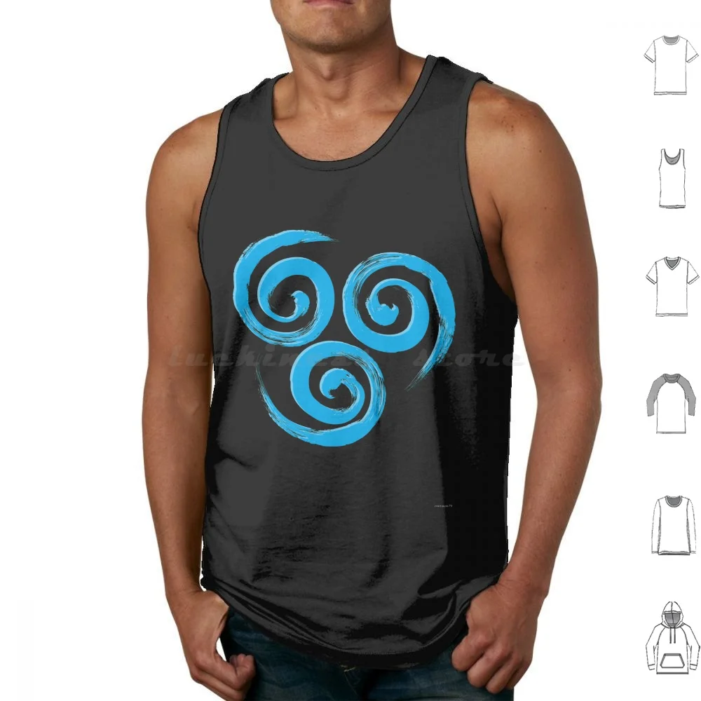 Air Tank Tops Vest Sleeveless Air Nation Airbender Aang Toph Korra Zuko Katara Anime Tv Series Dr Monekers