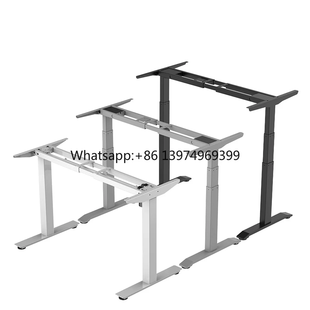 Home Office Furniture Motorized Table Smart Dual Motor Ergonomic Electric Height Adjustable Desk Sit Stand Desk