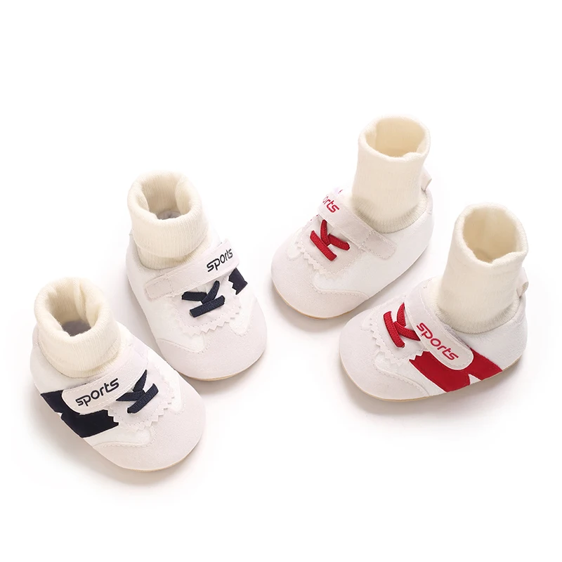 

Baby Socks Shoes Soft PU and High Quality Rubber Anti-slip Sole Winter Style for Newborn Toddler Boys and Girls