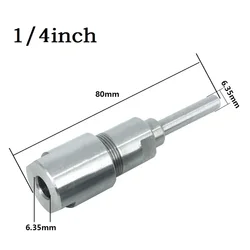 1/4mm 8mm 1/2mm Shank Router Bit Extension Rod Converter Collet Milling Cutter Extension Rod For Engraving Machine Accessories