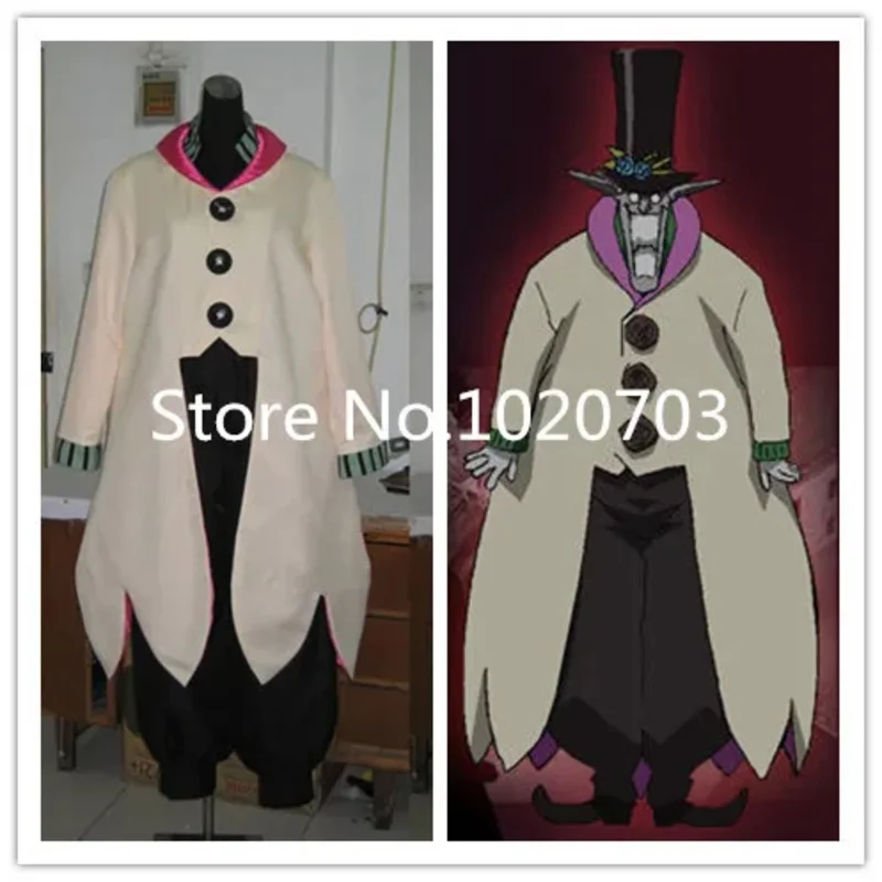 D.Gray-man The Millennium Earl Sennen Hakushaku Cosplay Costume