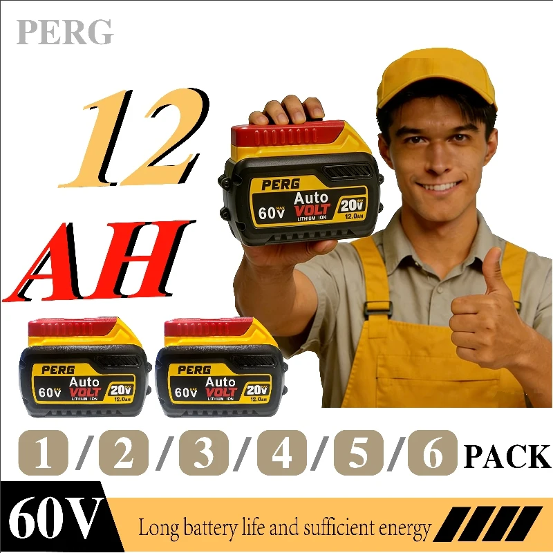 

Подходит для заменяемой батареи Dewalt DCB606 DCB609 DCB612 20V 12000 мАч, совместим с аккумулятором для инструментов Dewalt.