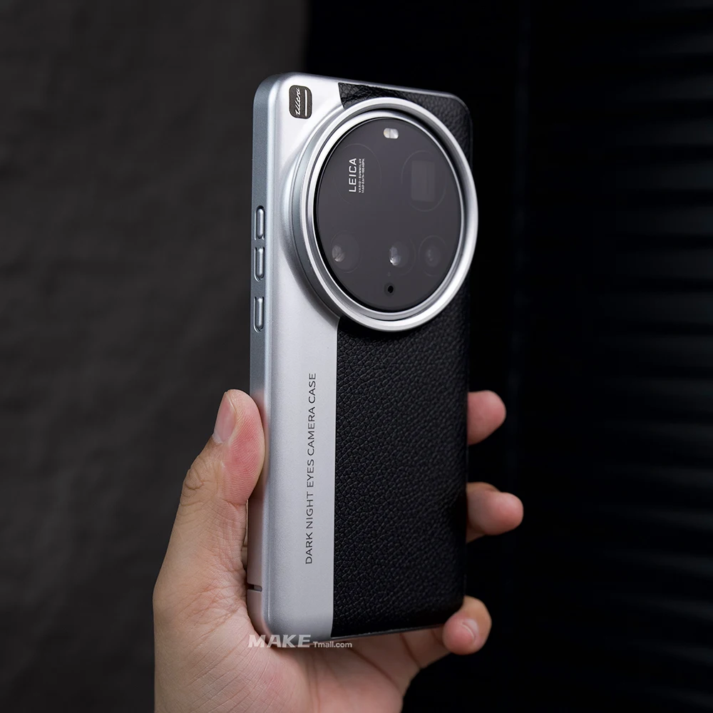 

Premium Color Collision Leather Case for Xiaomi 15 Ultra 14 Ultra 13 12s Ultra 15s Pro Funda Metal Camera Lens Protection Cover
