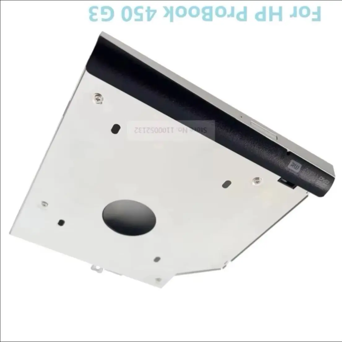 with Matched Faceplate Bezel 2nd Secondary 2.5 SSD HDD Hard Drive Optical Bay Caddy Frame Bracket for HP ProBook 450 G3 only