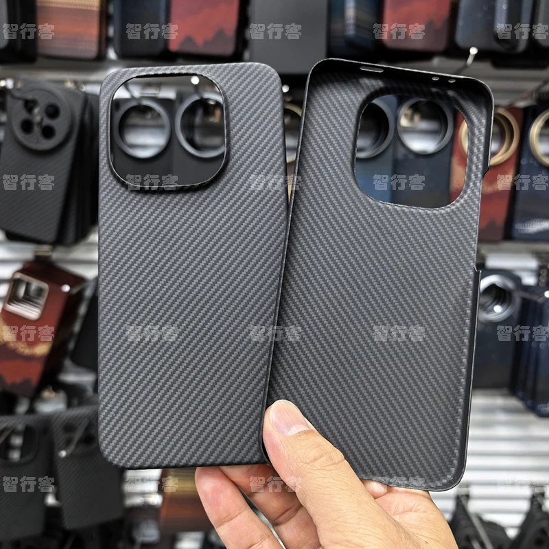 

ZXKE True fiber Case for IQOO15 New Ultralight Ultrathin Comfortable Aramid Fiber Protective Shell