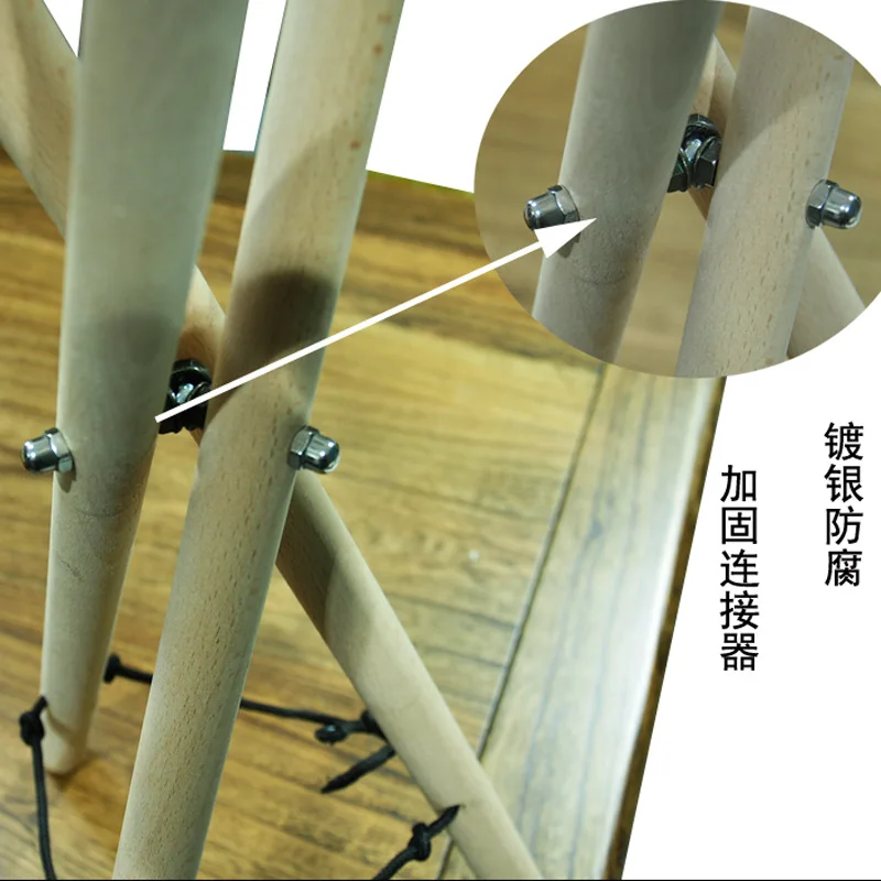 Ethereal drum bracket, beech tripod shelf, hand disc empty drum bracket