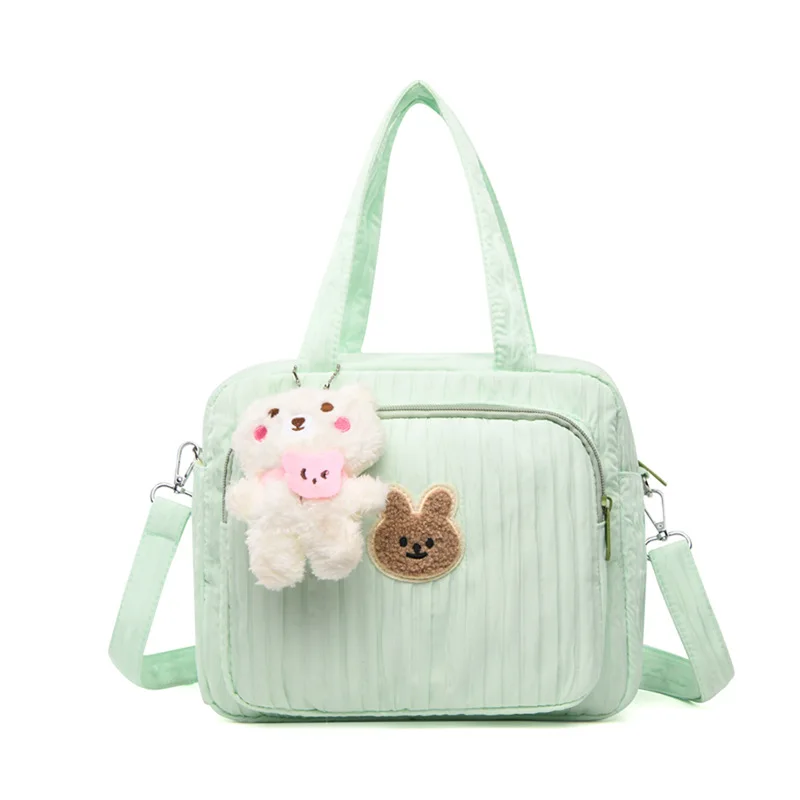 Little Mommy Bag New Korean Fashion Casual Mother and Baby Bag Cute Simple Mommy Shoulder Bag