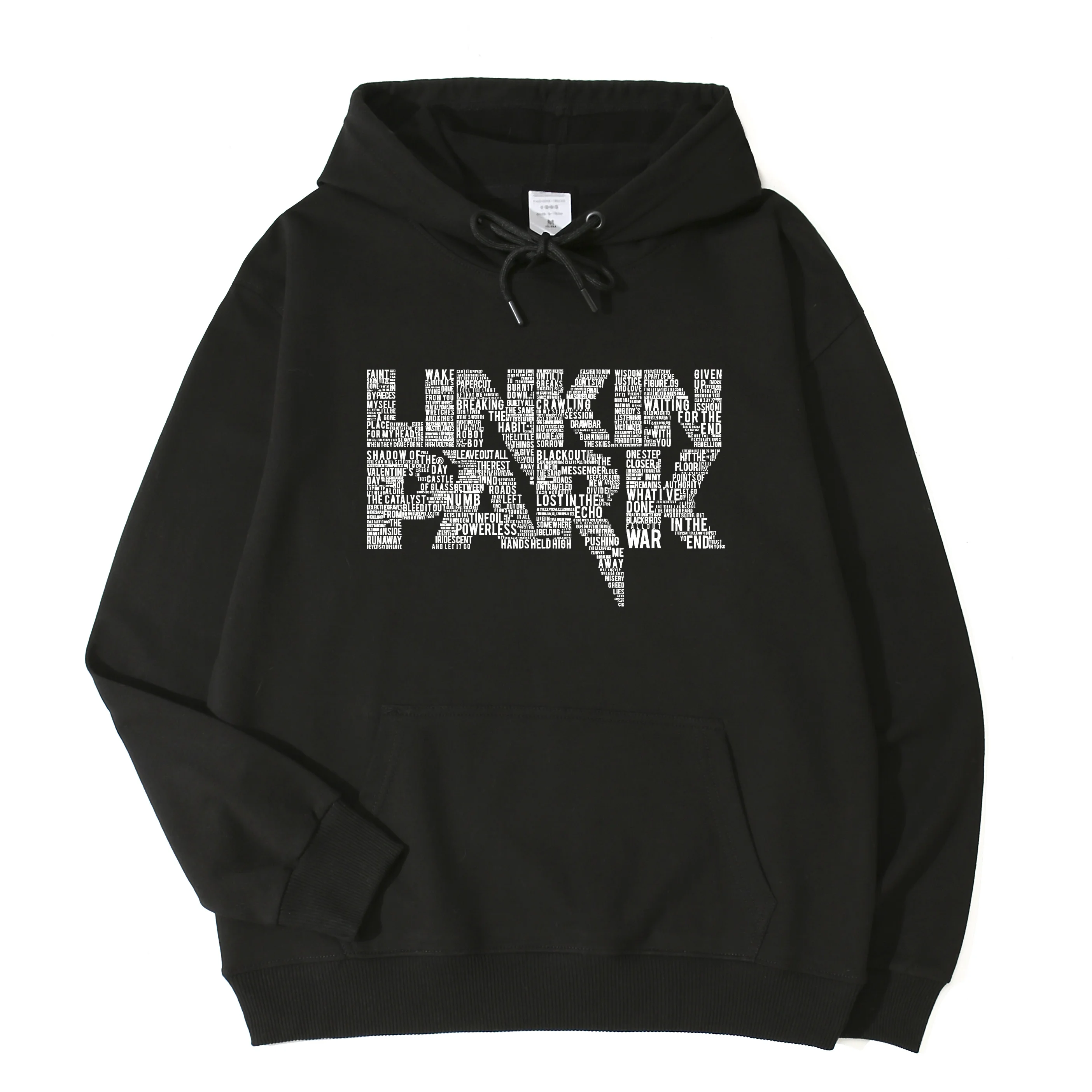 الشارع الشهير الهيب هوب LinkinPark هوديي Harajuku البلوز الموسيقى الشعبية البلوز المشجعين هدية هوديس الرجال عادية YK2 القمم #1