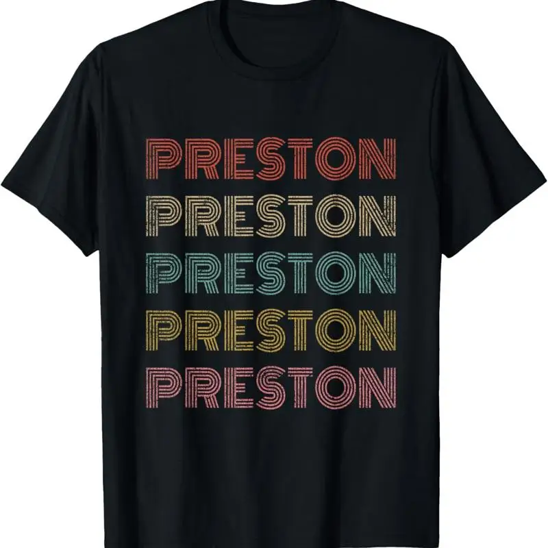 

Retro Preston Fan Merch Vintage T Shirt