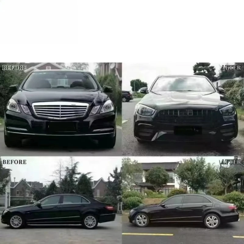 2009-2014Y E-class W212 Upgrade to W213 2021Y E63S Body Kit W212 Upgrade Car Bumpers Car Accessories Auto Body Systems 2