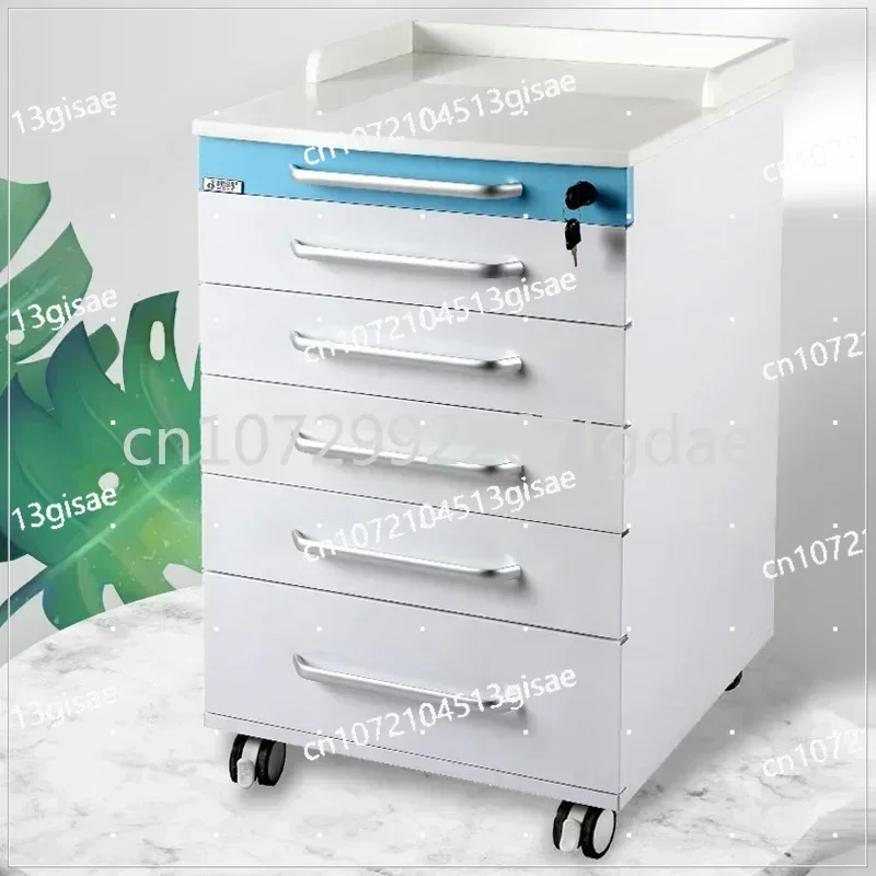 Side Cabinet Dental Clinic Medical Beauty Salon Stainless Steel Storage Multifunctional Combination Cart Work