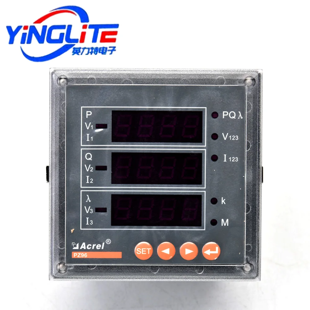 Ankorui PZ96L-E4 three-phase four-wire intelligent power meter programmable meter three-phase AC detector four-quadrant power LC