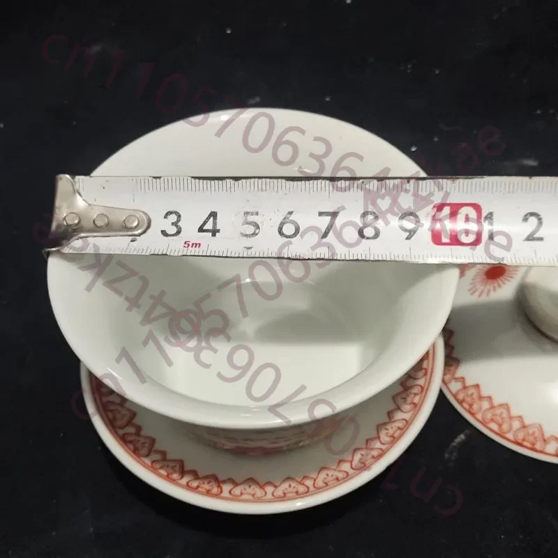 Chinese Hand-painted Cultural Revolution Quotations Teacup Collection Gaiwan Cup