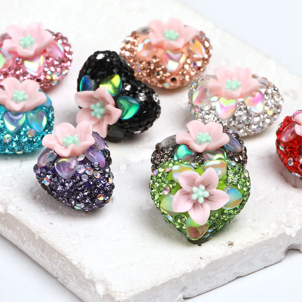 3Pcs 2.4X1.8Cm Rand… - image