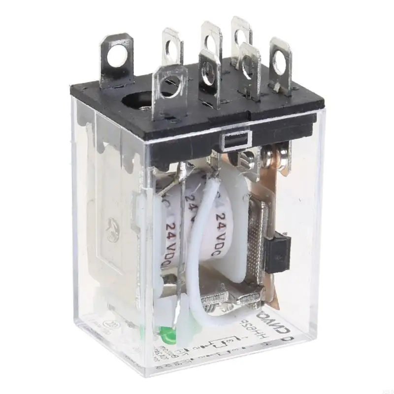 A2UD катушка DPDT 24V Mini Electromagnetic Светодиодные лампы 10A 8pins
