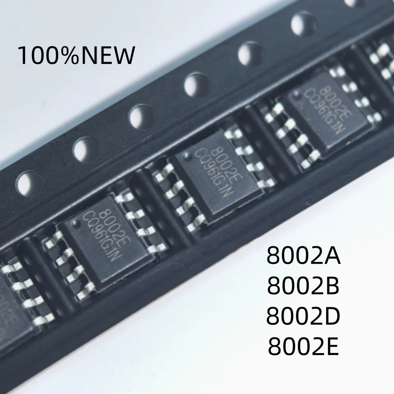 (100Pcs) 100% New Tc8002D 8002A 8002B 8002E Sop-8 3W Audio Power Amplifier Chip Ic