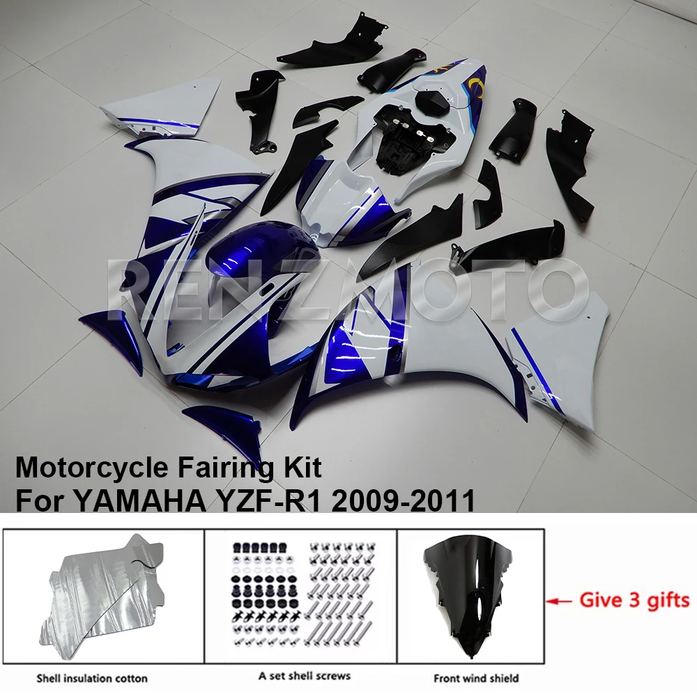 

Fit for Yamaha YZF-R1 2009-2011 Y1009-115a Frame Infill Panels Side Fairing Decorative Panel Motorcycle Accessories