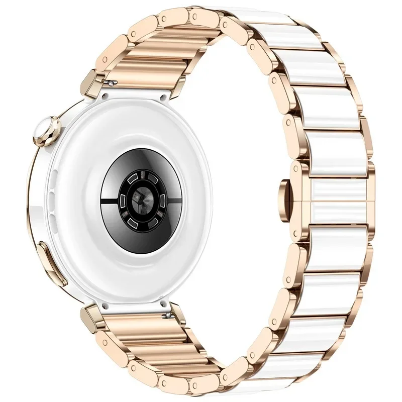 18mm Ceramic Strap for Huawei Watch GT5/4 41mm/GT5 Pro 42mm Women's bracelet wristband for Huawei Watch GT5 GT4 Metal Watchband - Image 2