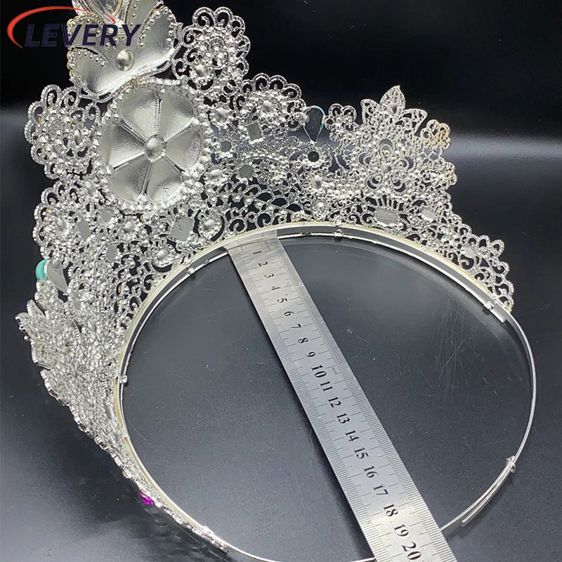 Levery 2025 New Miss Earth 2022 Crown  Adjustable Pageant  Hair Accessories