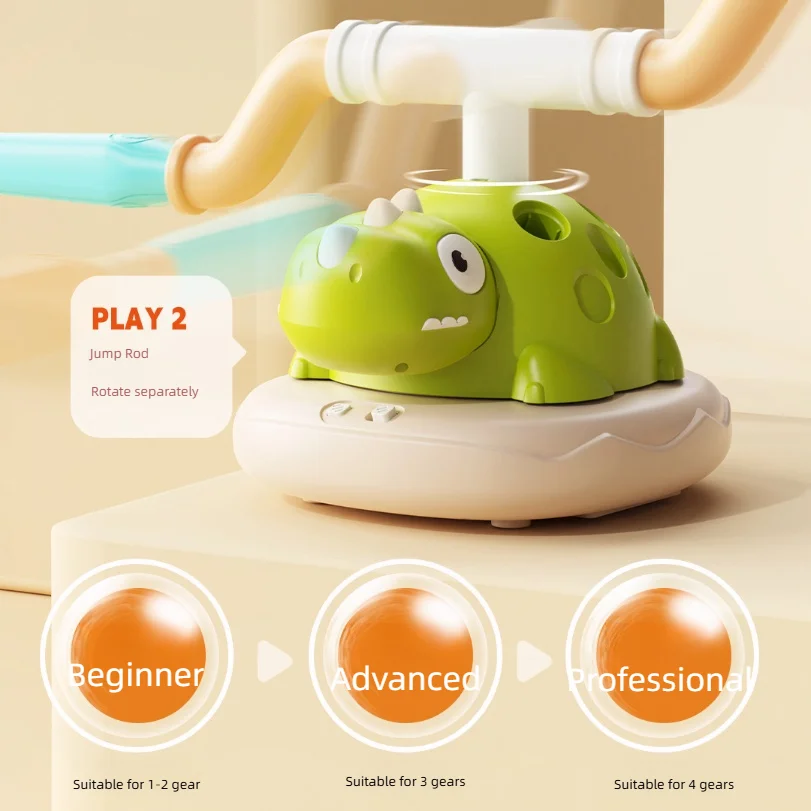 Nieuwe 3-in-1 dinosaurussportmachine Outdoor Multiplayer Interactief plezier Zintuiglijk fysiek fitnesstrainingspeelgoed