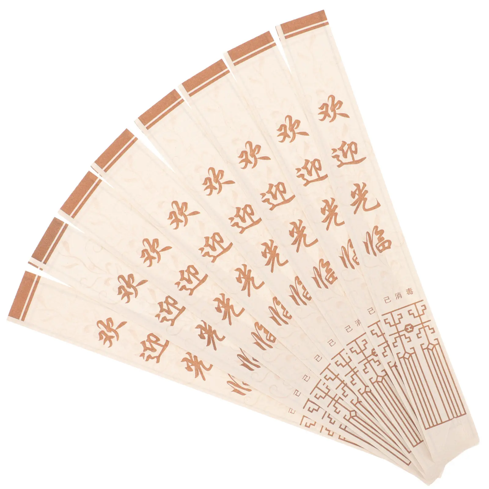 500Pcs Disposable Chopsticks Bags Paper Sleeve Open Design Suitable for Restaurant Kitchen Takeout Tableware Sleeve Portable view 5