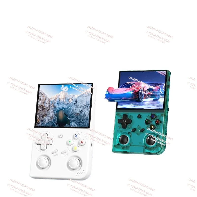 

RG 35XXPRO Portable Open Source Handheld Game Console with TV Handheld Double Joystick Nostalgic Arcade Game Console