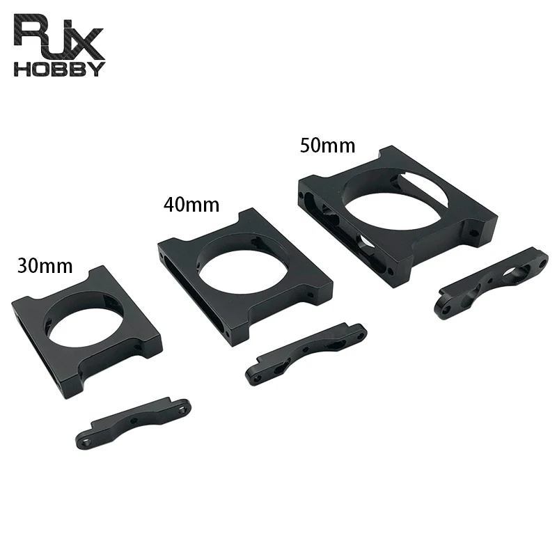 

RJXHOBBY Aluminum Tube Clamp CNC Alum Alloy Drone Arm Connector 30/40/50 mm Clips for Plant Protection UAV Multicopter