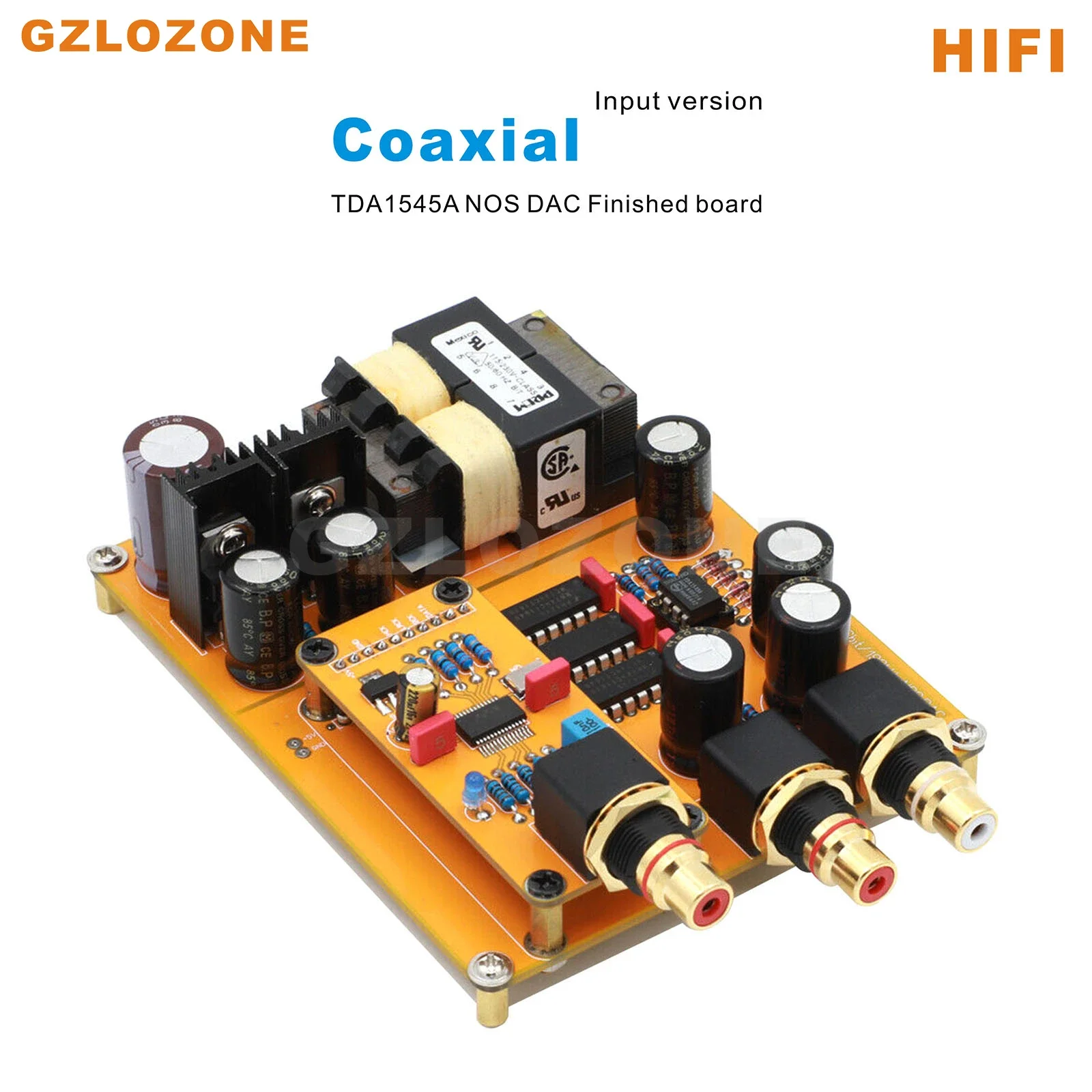 HIFI Classic TDA-1545A NOS DAC Board Decoder Support IIS COAX Or USB Input