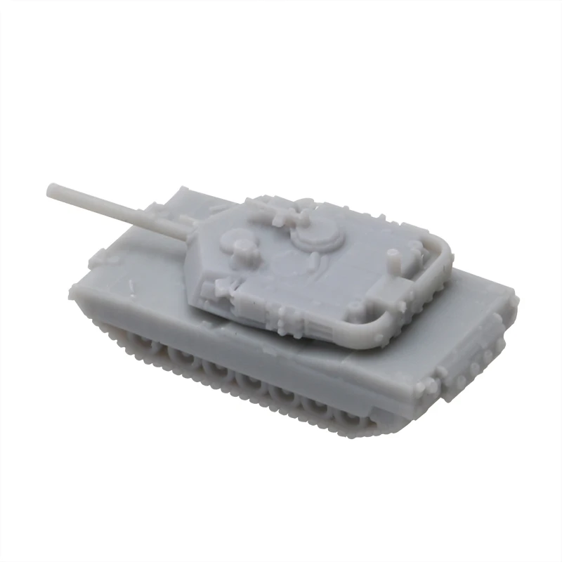 10PCS 3D Printing Resin M1A2 Main Battle Tank Model Length 4/13/22.7/26mm Miniature Tankette Vehicles for Hobby Toys Display