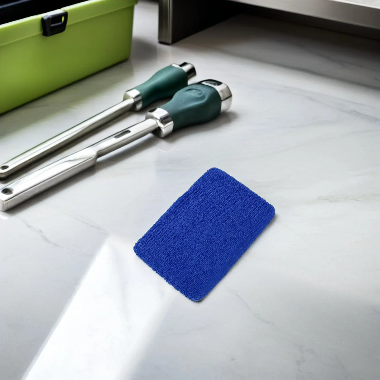9Pcs Auto Windshield Cleaning Cloth Set Blue Dark Blue Green Color Car Window Cleaner Tool for Fog Dust Removal Safe Supple