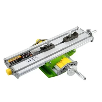 

DIY home micro precision multi-function milling machine bench drill vise fixture table X Y axis adjustment coordinate table