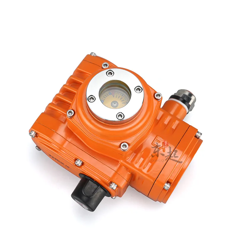 Compact explosion-proof electric actuator for butterfly ball valves 24v 220v waterproof view 5