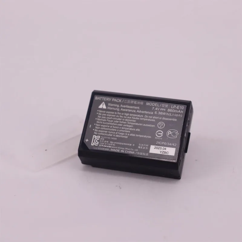 860mAh LP-E10 Battery for Canon EOS 4000D 3000D 2000D 1500D Rebel T7 T100 T6 T5 Kiss X90 X80 DSLR Camera