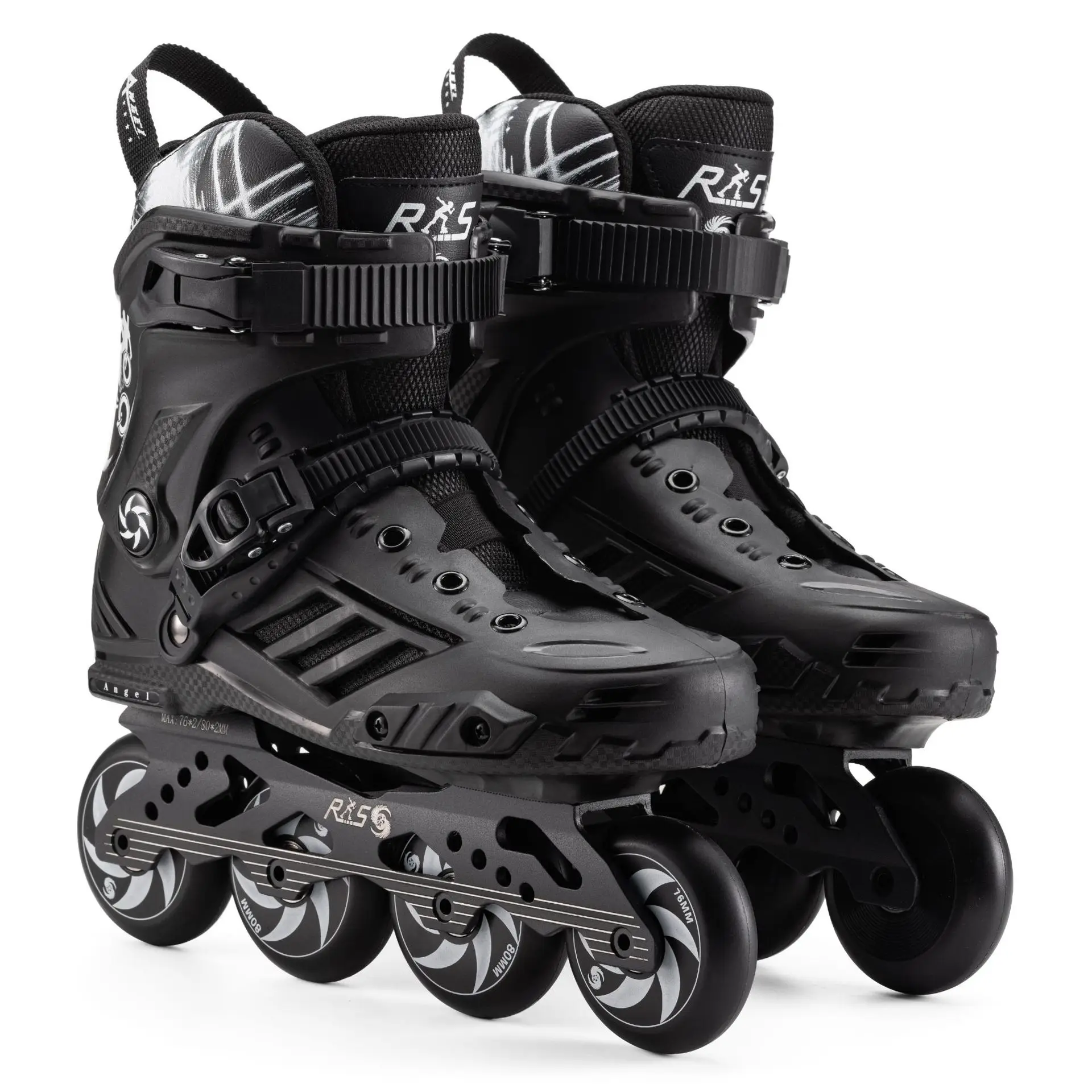 Adultos e Jovens Profissionais de Lazer Patins, Tamanho 36-45 46, Patins Inline, Patinação em Rocha, Vermelho, Branco, Preto