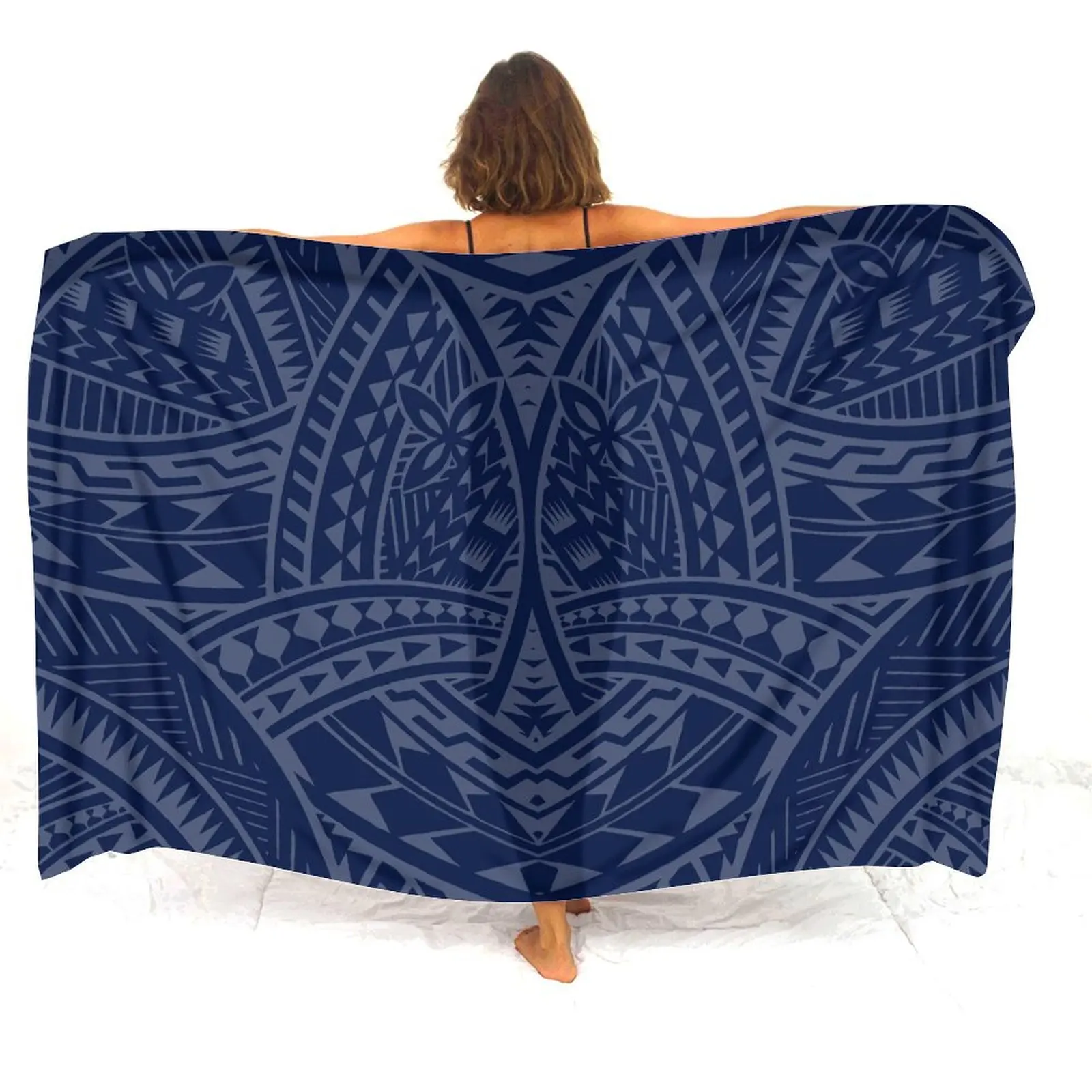 Elegant Sarong Custom Polynesian Tribal Ethnic Style Summer With Sexy Bikini One-Piece Style Coat Free Shipping Premium Fabric