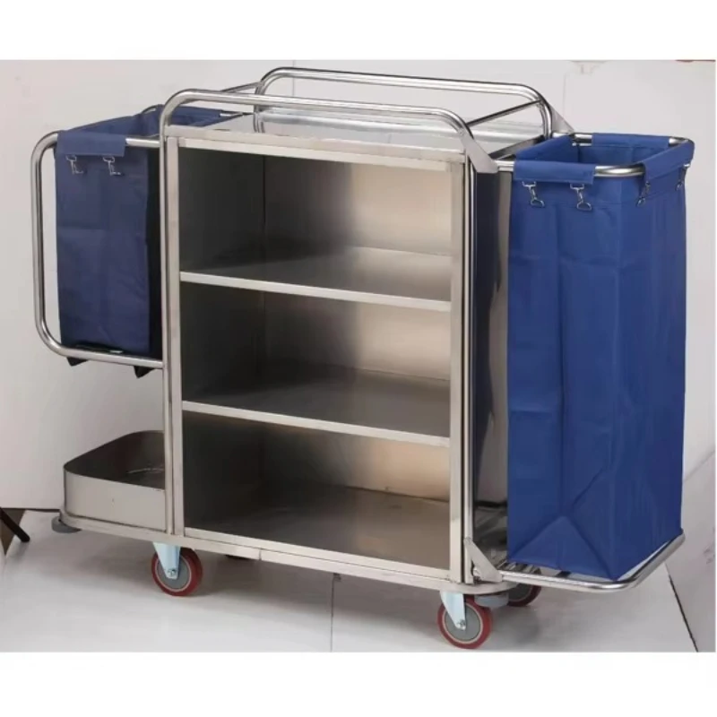 Commercial household portable housekeeping trolley high quality