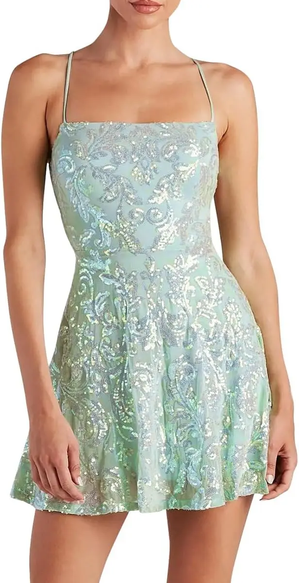 women's-spaghetti-straps-sparkly-sequins-a-line-party-nightclub-dance-mini-dress-above-knee-length-cocktail-homecoming-dress