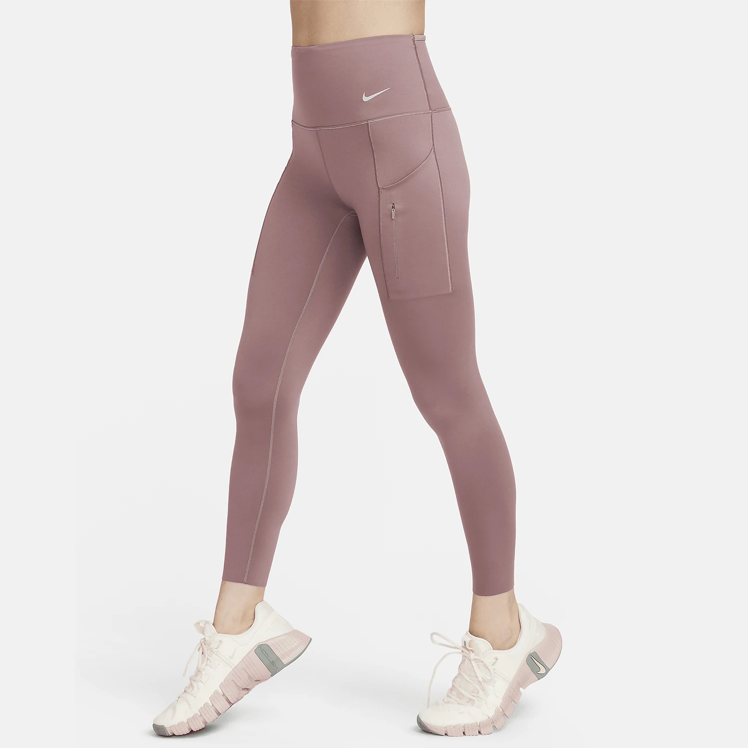 

Оригинальные новые женские узкие спортивные брюки Nike с высокой талией и девятью штанинами DQ5640-208