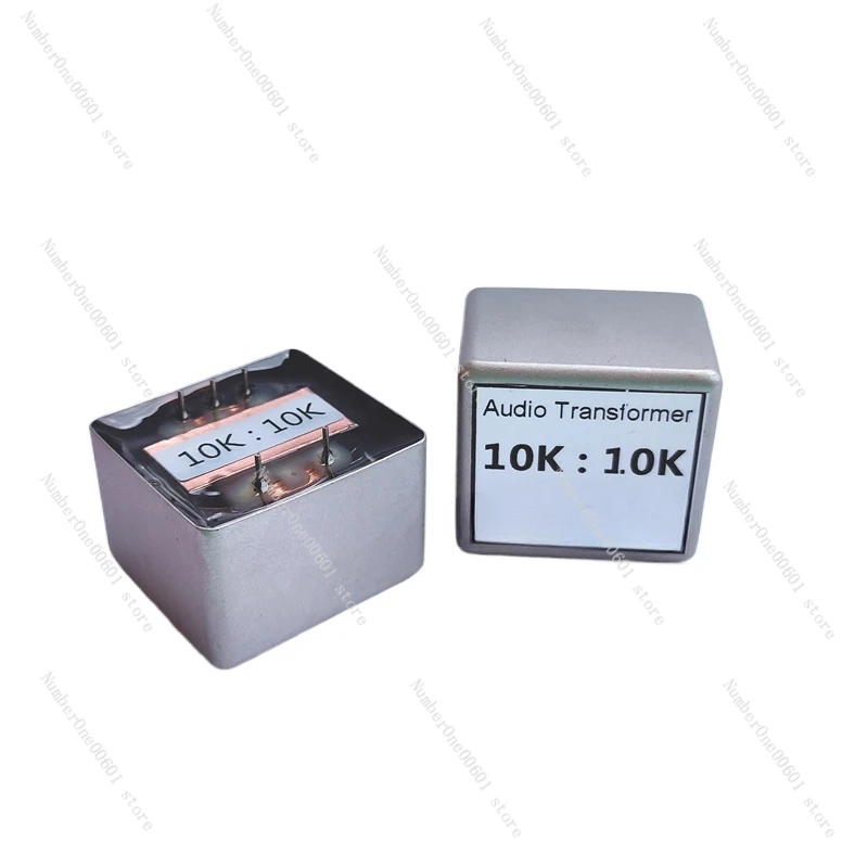 For 10K: 10K audio isolation transformer with permalloy shield, anti-interference, pre-signal transformer, 20-200KHz -0.2dB