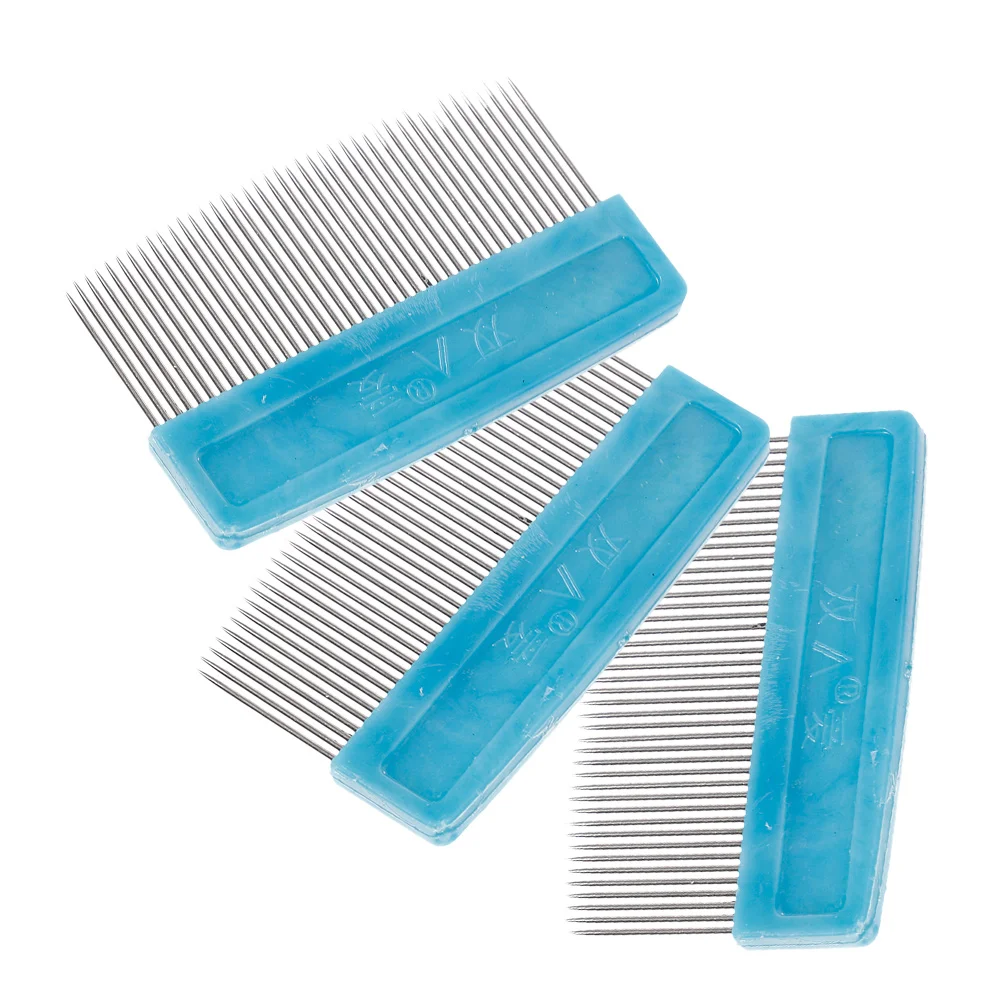 

3Pcs Violin Bow Comb Metal Plastic Grooming Tool for Violin Erhu Cello Viola Bow Hair Knot and Impurity Removal