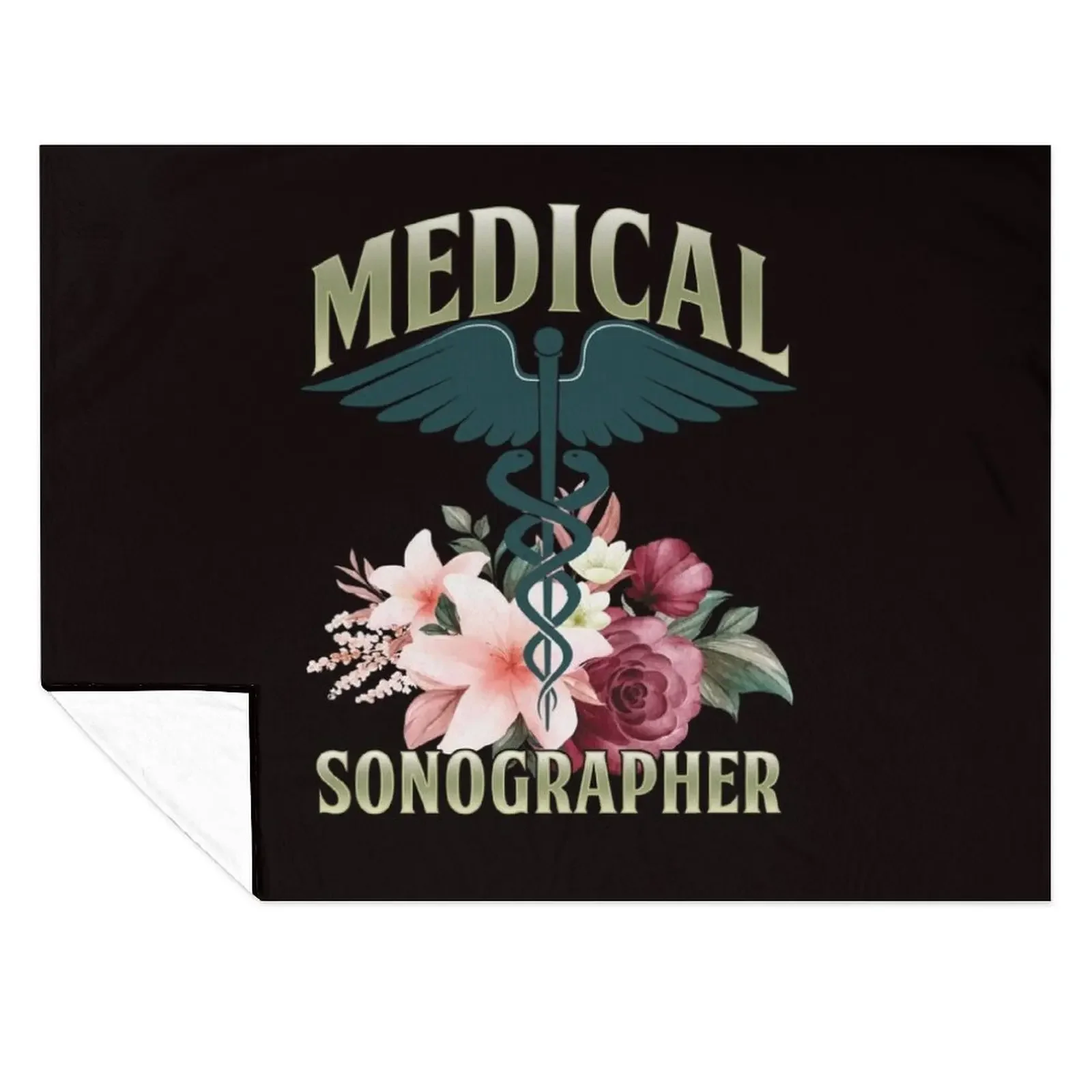 

Medical Sonographer Sonography Ultrasound Echography Doctor Throw Blanket Sofa Soft Plush Plaid Decorative Sofa Blankets