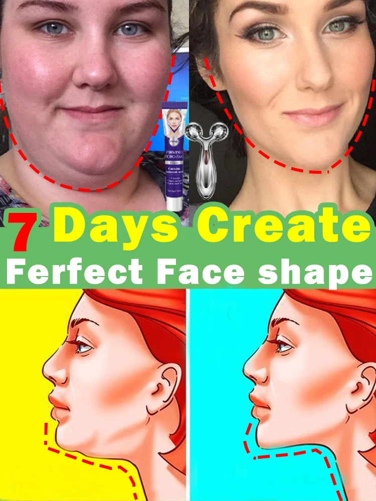 

V-shaped face slimming cream solves facial puffiness and fat accumulation